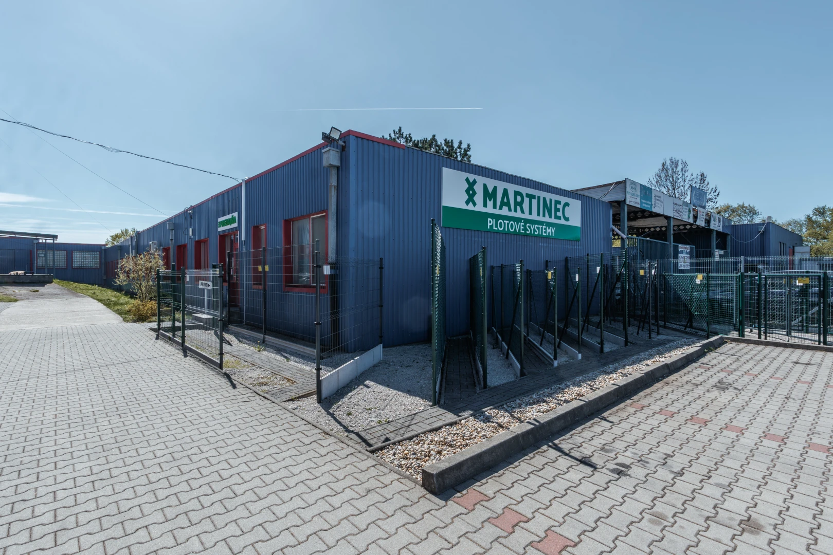 Vzorková expozícia plotov a brán MARTINEC v Pezinku